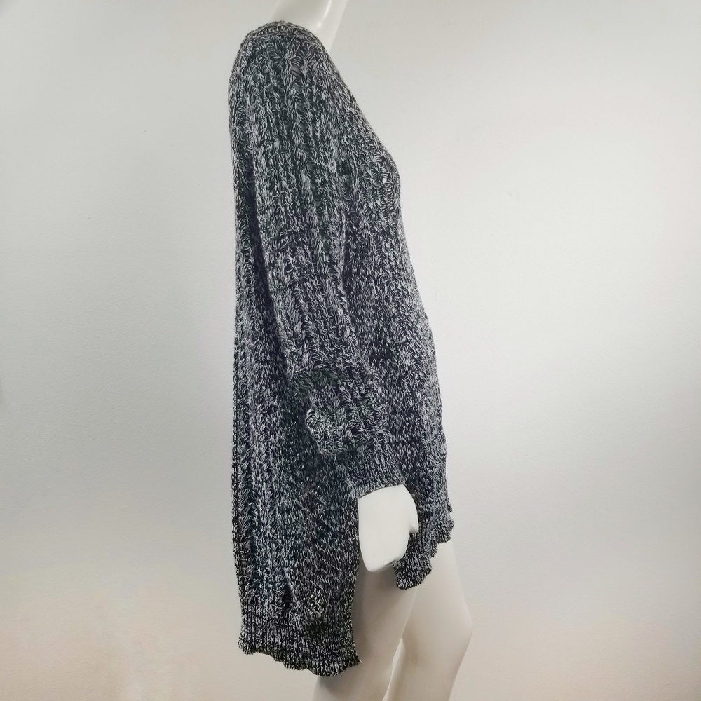 Torrid Heathered Loose Knit Sweater High Low Sze 2 - Picture 3 of 7